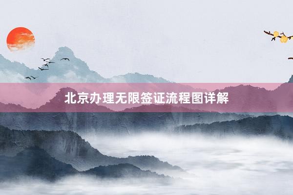 北京办理无限签证流程图详解